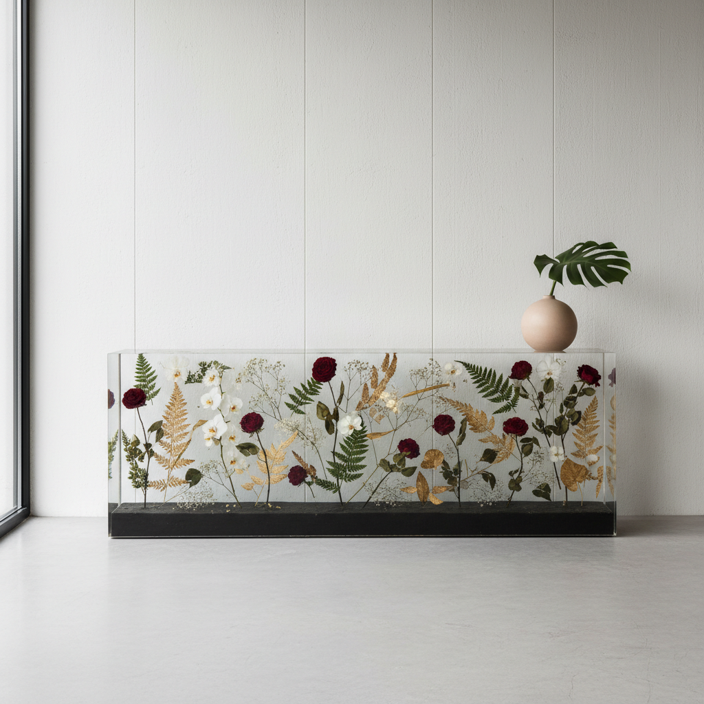 Transformă-ți Spațiul: Mobilierul cu Flori Integrate al lui Marcin Rusak Aduce Natura Acasă