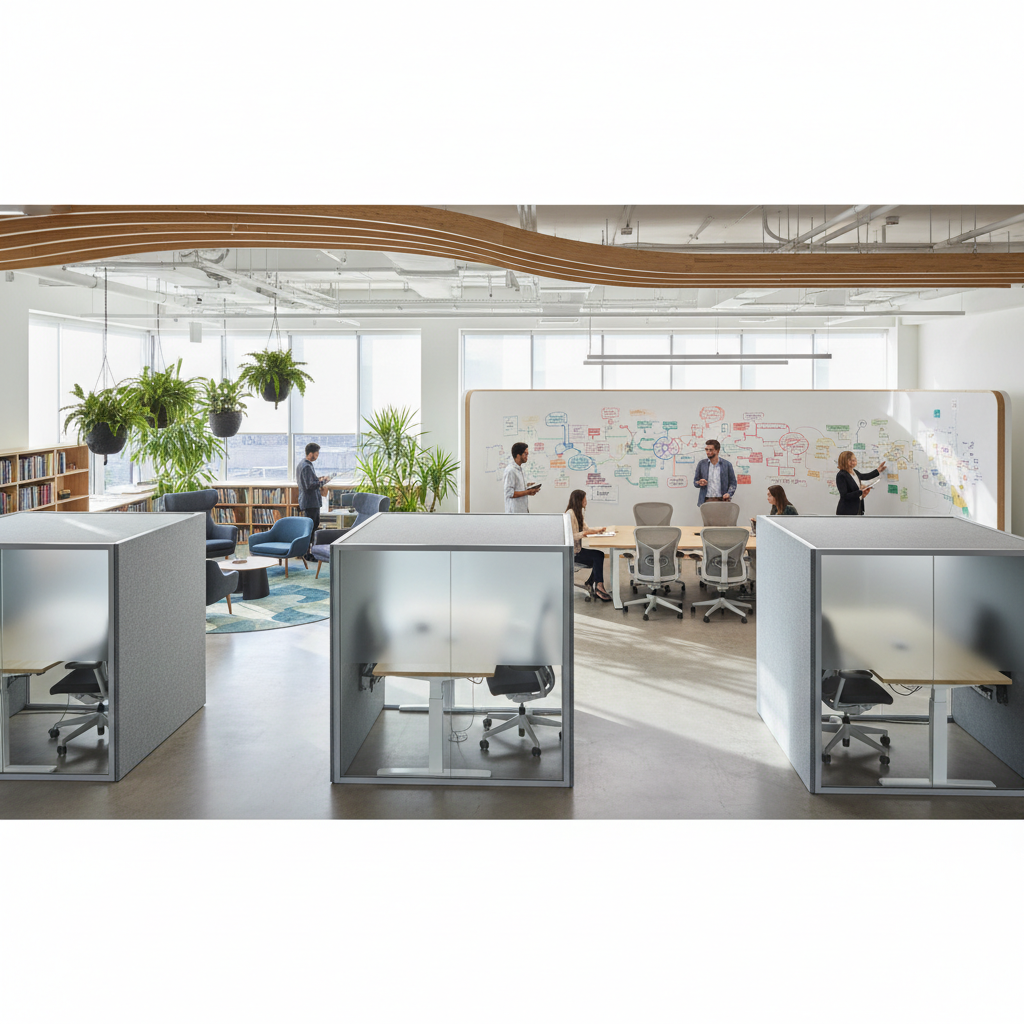 Transformarea Biroului Tău: Cum să Creezi un Spațiu care Îți Amplifică Gândirea și Productivitatea